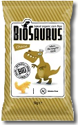 Kukoricás snack, sajtos ”BioSaurus Igor” 